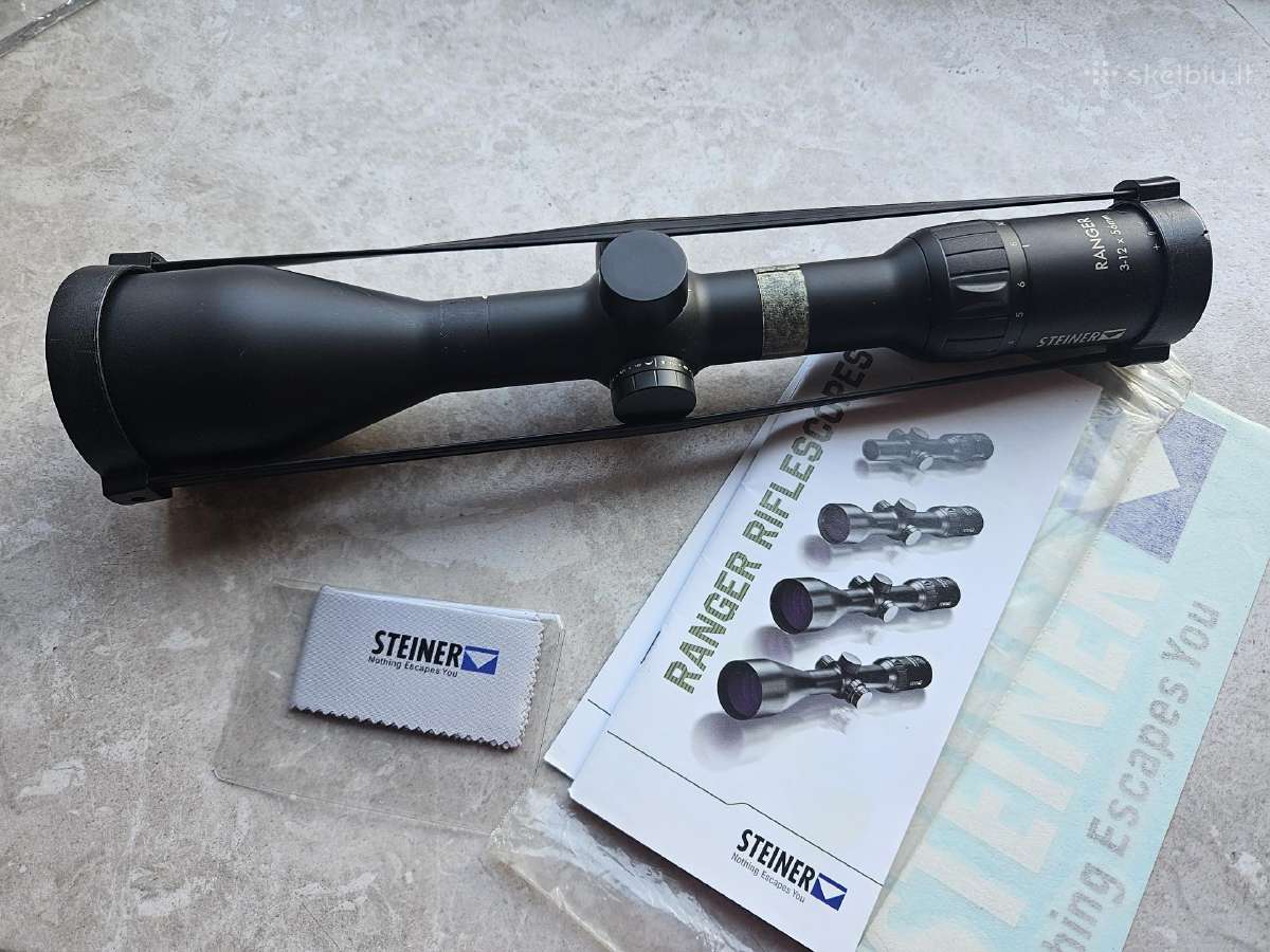 Vokiška optika Steiner Ranger6 3-12x56 - nuotraukos Nr. 2