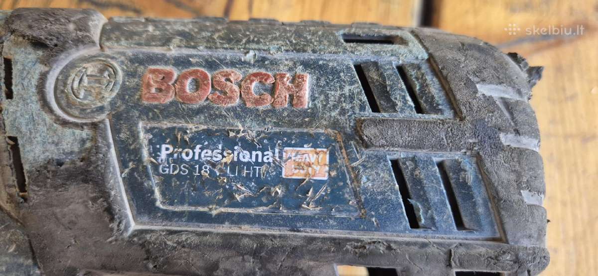 Akumuliatorinis veržliasukis bosch - nuotraukos Nr. 4