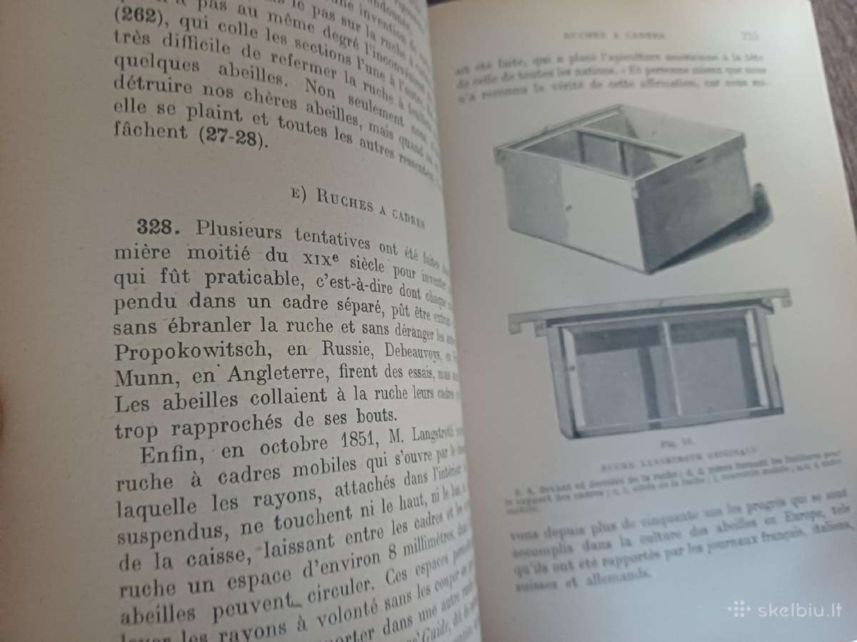 Parduodu knyga,bitė ir avilys,1923m.paris - nuotraukos Nr. 3