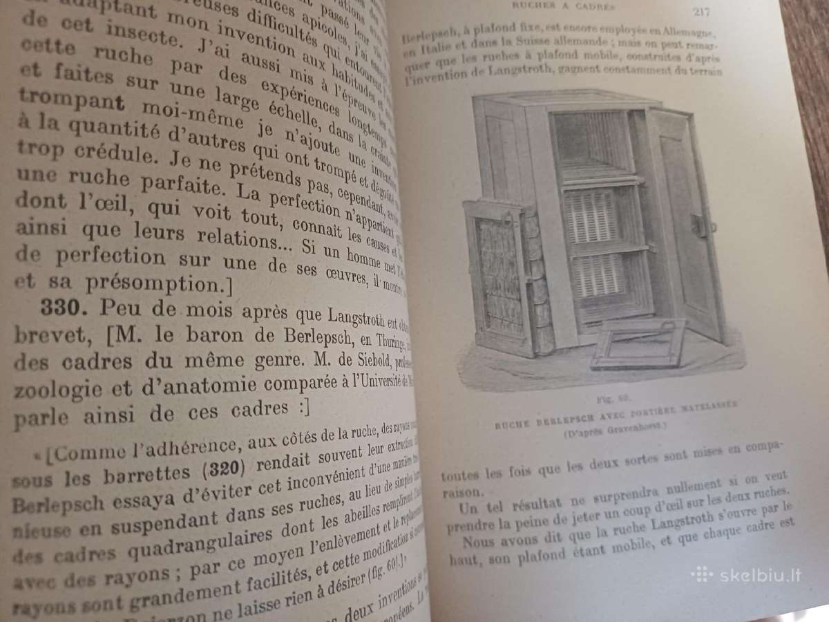 Parduodu knyga,bitė ir avilys,1923m.paris - nuotraukos Nr. 5