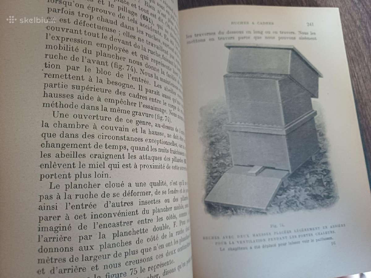 Parduodu knyga,bitė ir avilys,1923m.paris - nuotraukos Nr. 10