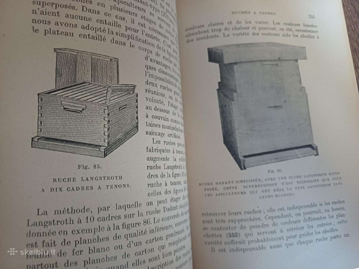 Parduodu knyga,bitė ir avilys,1923m.paris - nuotraukos Nr. 12