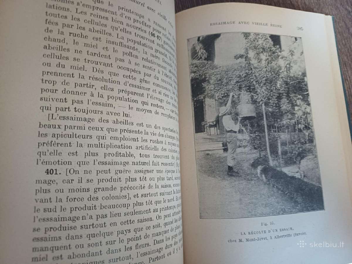 Parduodu knyga,bitė ir avilys,1923m.paris - nuotraukos Nr. 16
