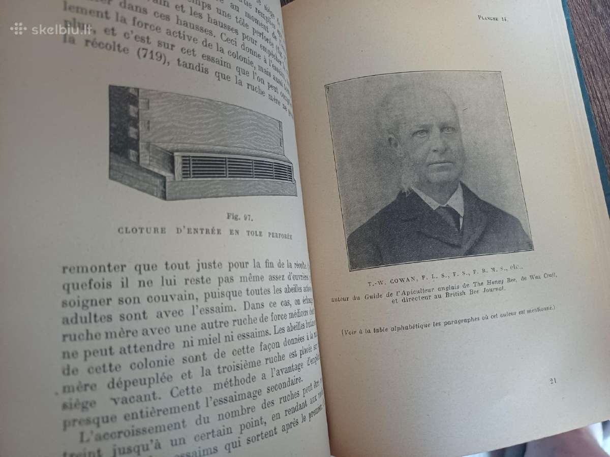 Parduodu knyga,bitė ir avilys,1923m.paris - nuotraukos Nr. 19