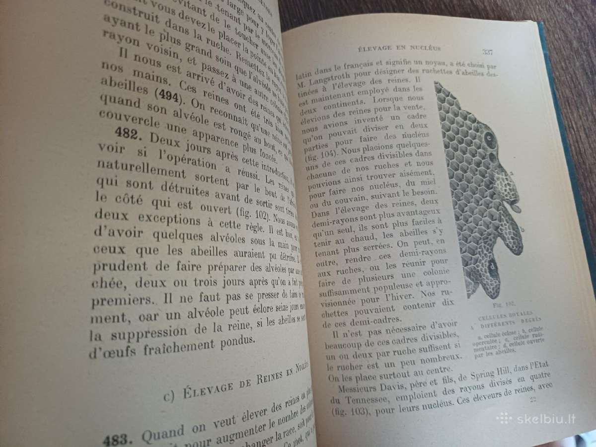 Parduodu knyga,bitė ir avilys,1923m.paris - nuotraukos Nr. 21