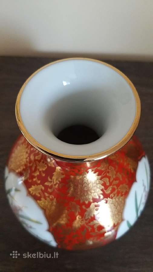 Porcelianinė vaza Japonija - nuotraukos Nr. 2
