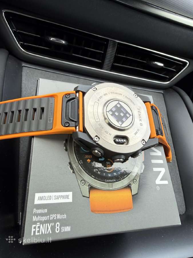 Garmin Fenix 8 51mm - nuotraukos Nr. 5