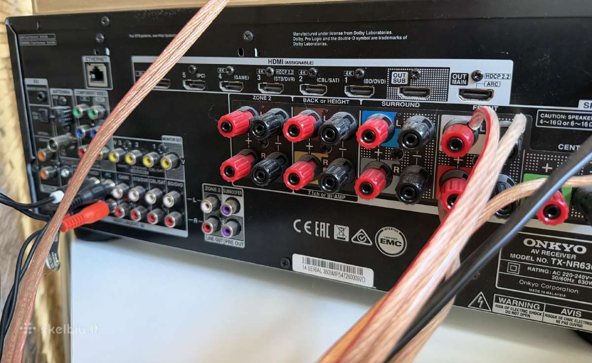 Onkyo resyveris ir Jbl kolonėlė - nuotraukos Nr. 4
