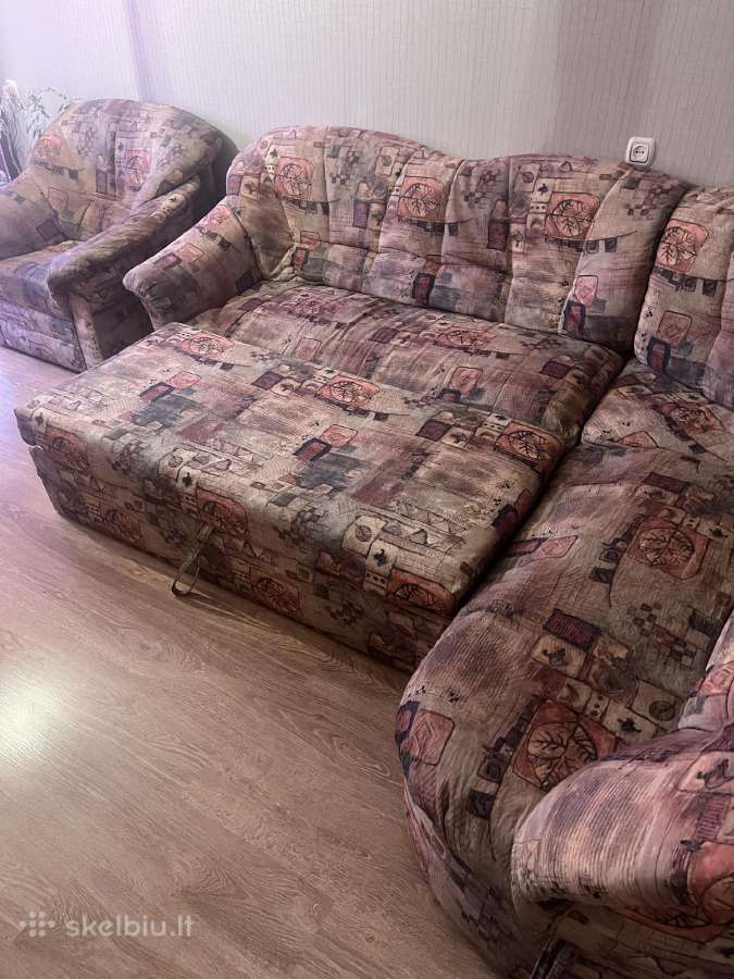 Parduodu devėta svetainės baldų komplektą - nuotraukos Nr. 3