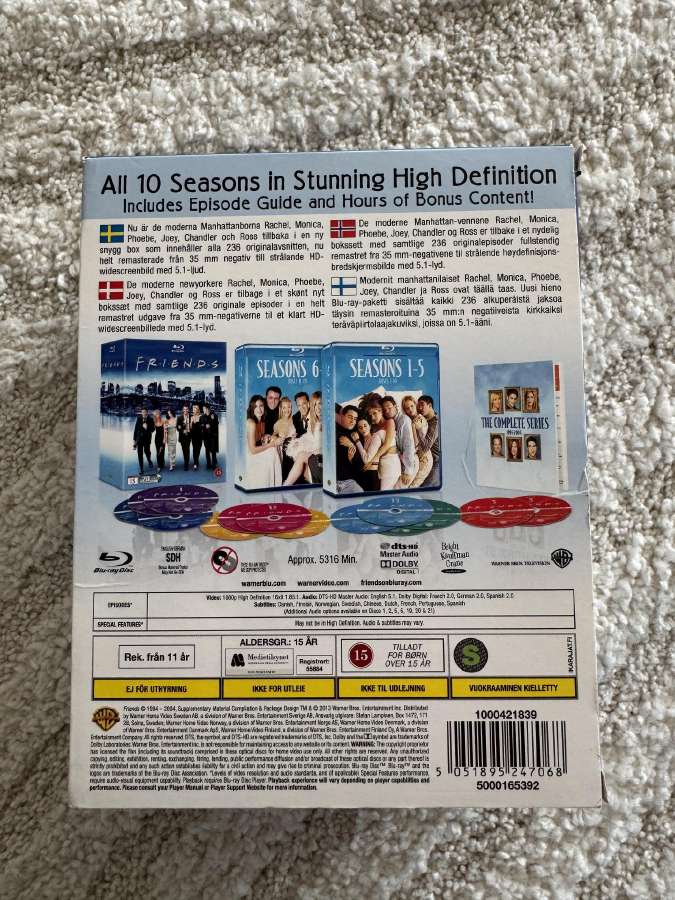 Friends serialas blu-ray - nuotraukos Nr. 3