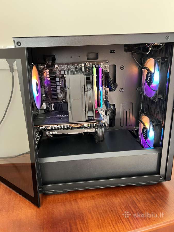 Pc i5-12440f, Rx 6600xt, 16gb Ddr4, 500 Nvme - nuotraukos Nr. 4