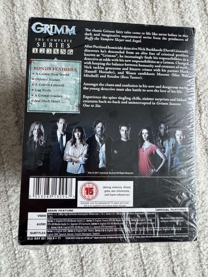 Grimm serialas blu-ray - nuotraukos Nr. 3