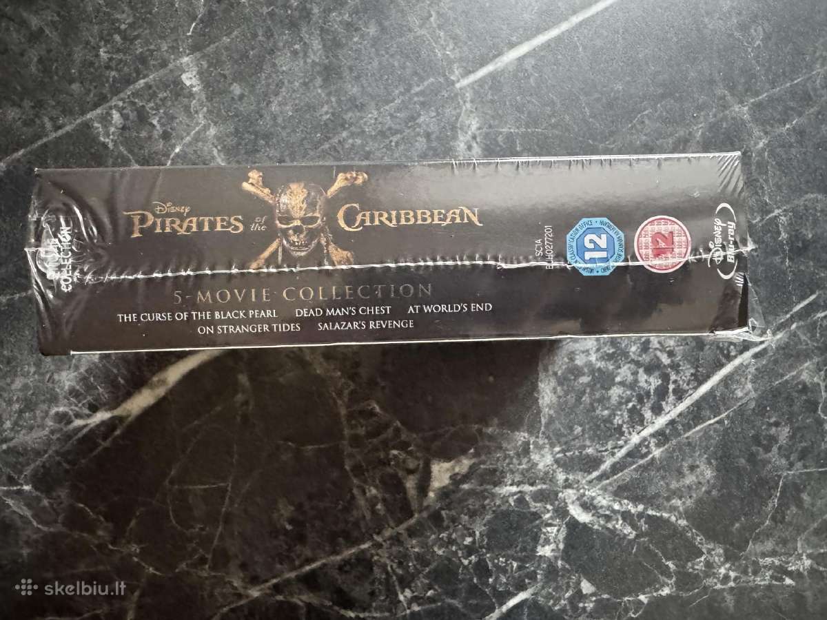 Pirates of Caribbean blu-ray collection - nuotraukos Nr. 4