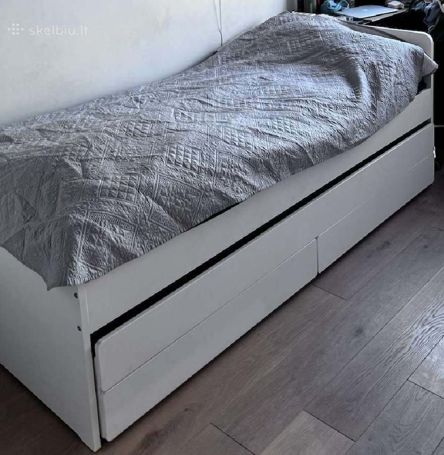 Parduodama Ikea lova ( dviejų miegamų vietų) - nuotraukos Nr. 2