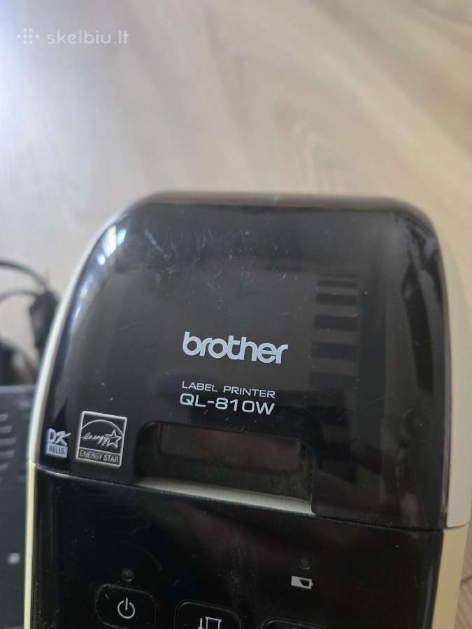 Parduodu Brother label printer ql-810w - nuotraukos Nr. 2