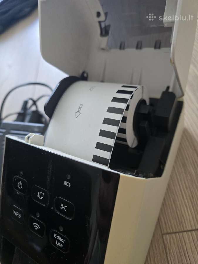Parduodu Brother label printer ql-810w - nuotraukos Nr. 3