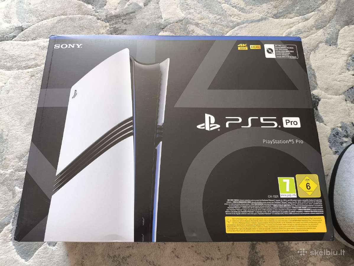 Playstation 5 pro komplektas - nuotraukos Nr. 3