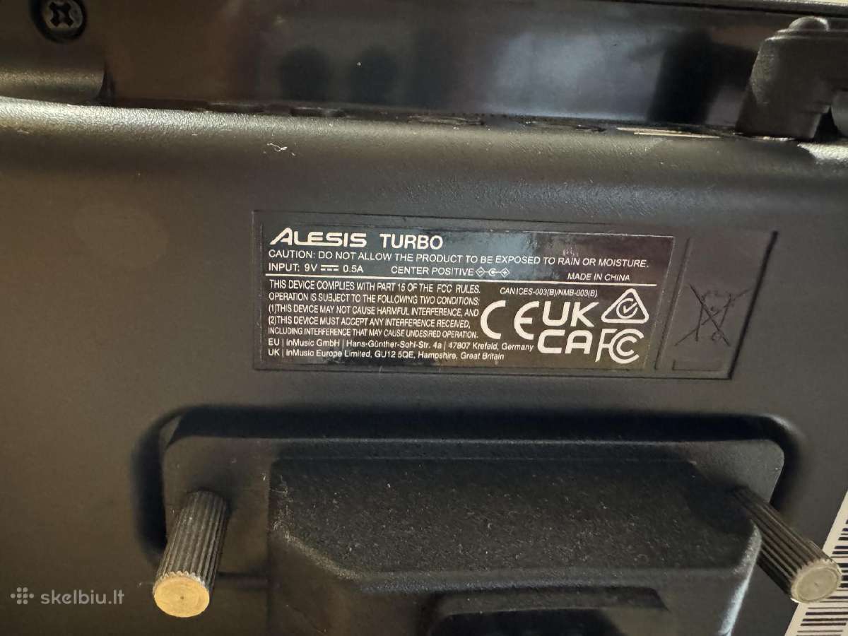Elektroniniai būgnai Alesis Turbo - nuotraukos Nr. 14