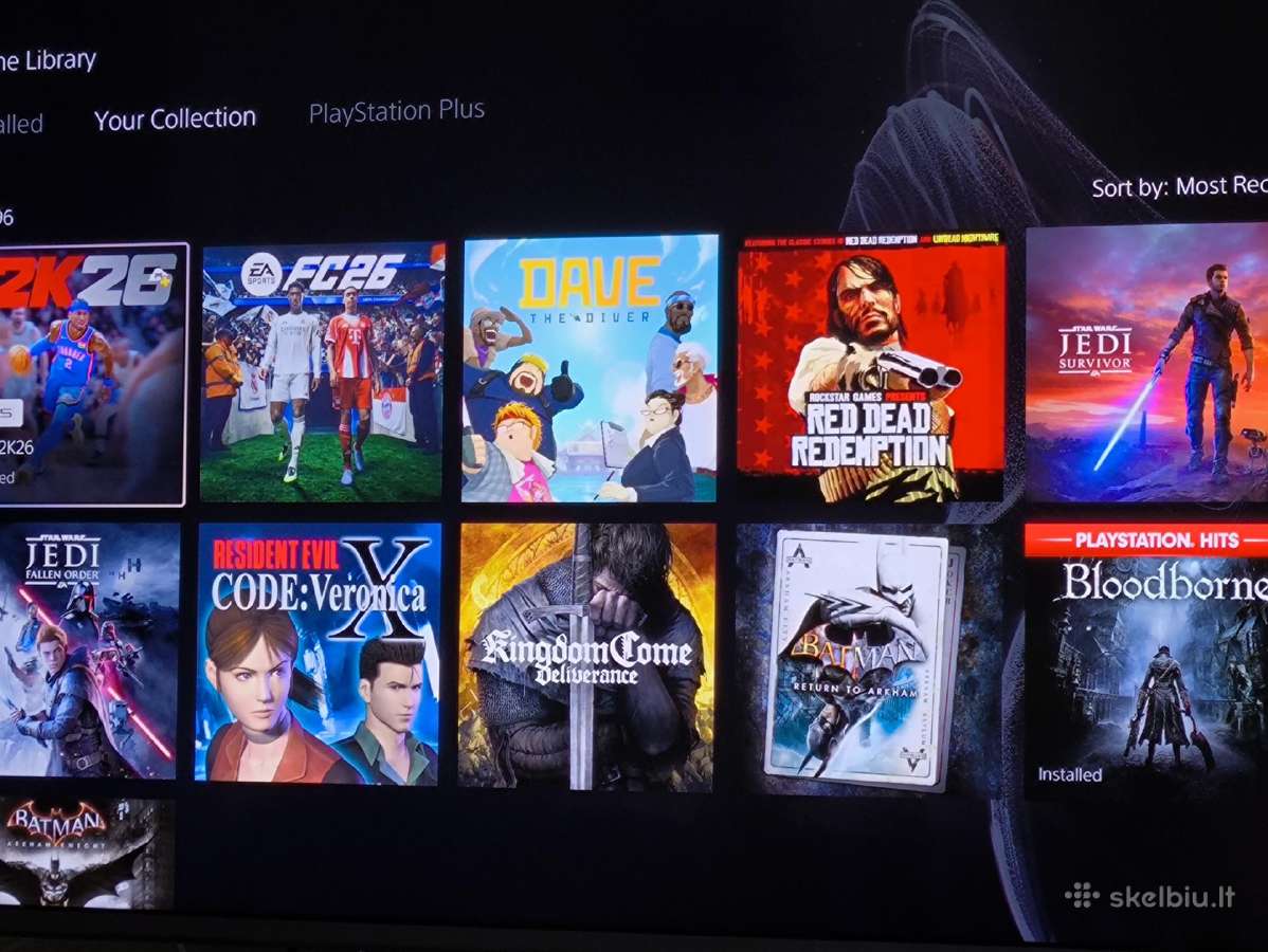 Playstation 5 pro komplektas - nuotraukos Nr. 24