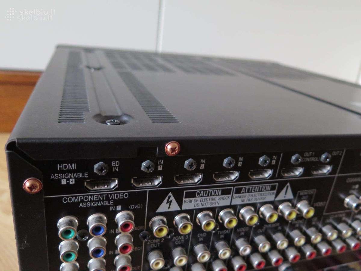 Pioneer Sc-lx83 stiprintuvas resyveris 7x190w - nuotraukos Nr. 6