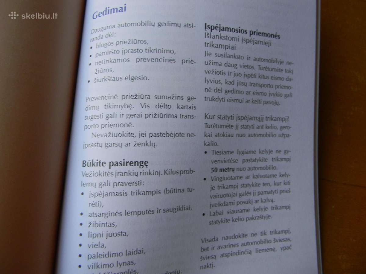 Vairuotojo vadovas - nuotraukos Nr. 4