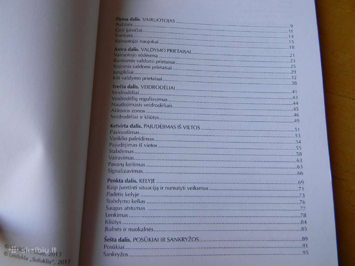 Vairuotojo vadovas - nuotraukos Nr. 5