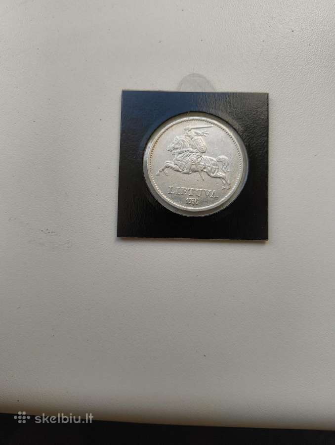 10 Litų Vytautas 1936 m. Originalas Gero Stovio . - nuotraukos Nr. 2