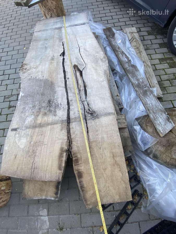 2 vnt. uosio dilės 55mm storio - nuotraukos Nr. 3