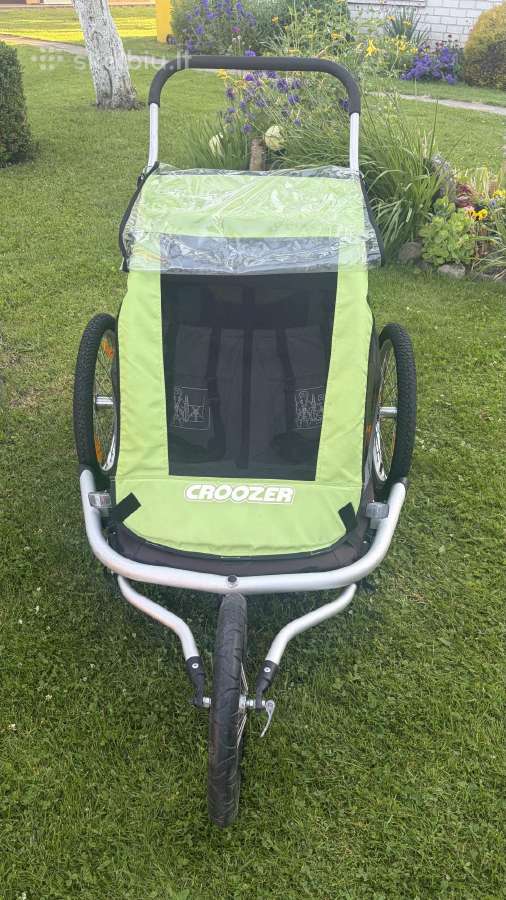 Dviračio priekaba Croozer Kid for 2 - nuotraukos Nr. 3