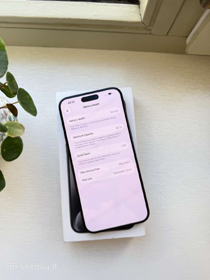 Apple iPhone 15 pro max Idealios būklės - nuotraukos Nr. 13