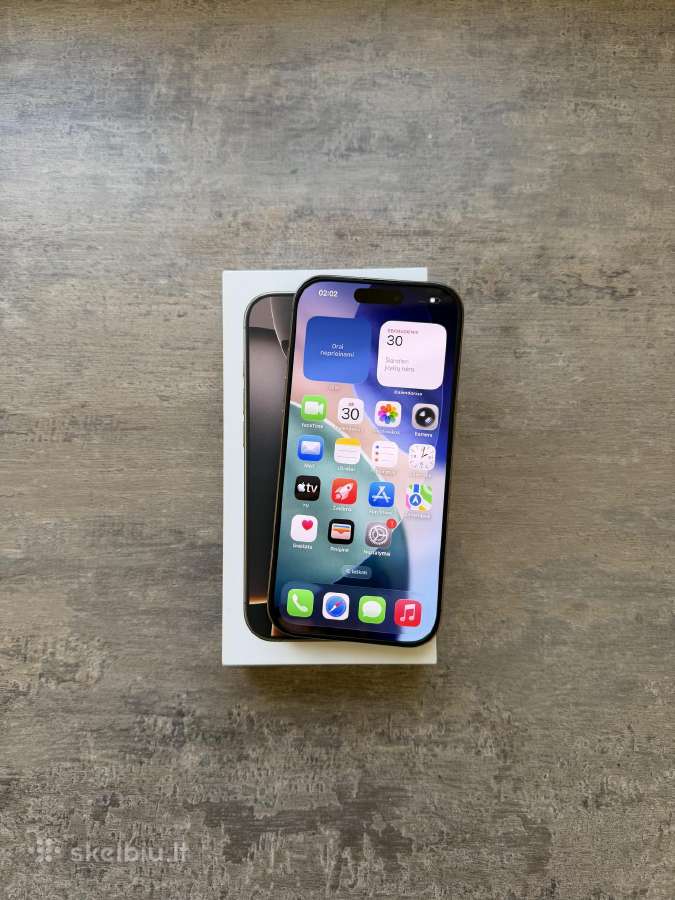 Apple iPhone 16 pro 256gb Kaip naujas - nuotraukos Nr. 8