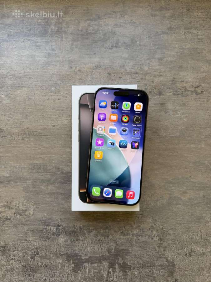 Apple iPhone 16 pro 256gb Kaip naujas - nuotraukos Nr. 9