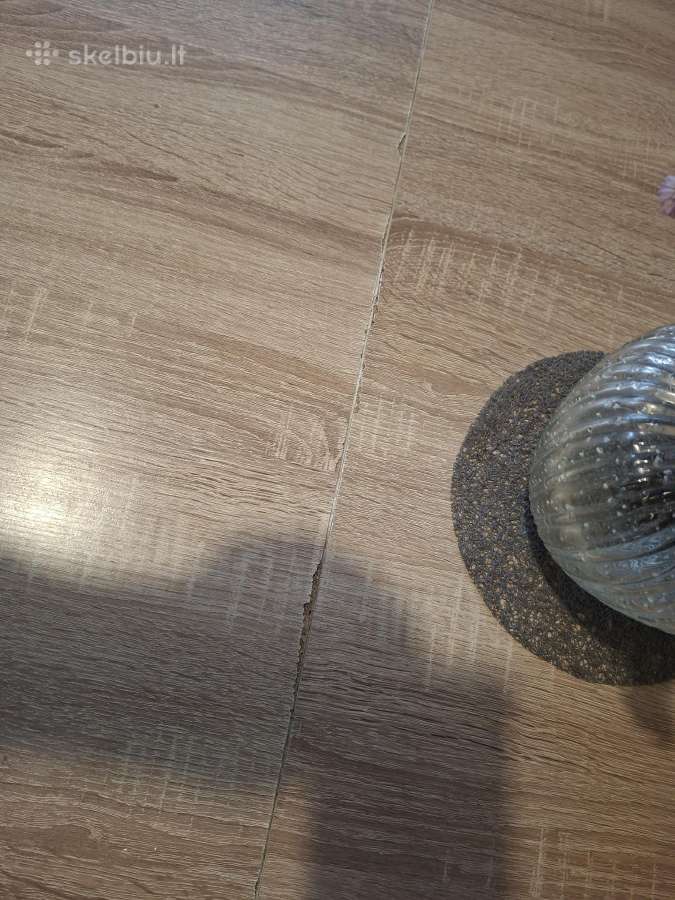 Naudotas apvalus 110 cm stalas - nuotraukos Nr. 4