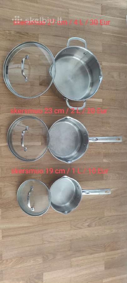 Nerūdijančio plieno puodas "Thomas" - nuotraukos Nr. 4