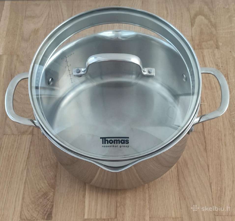 Nerūdijančio plieno puodas "Thomas" - nuotraukos Nr. 5