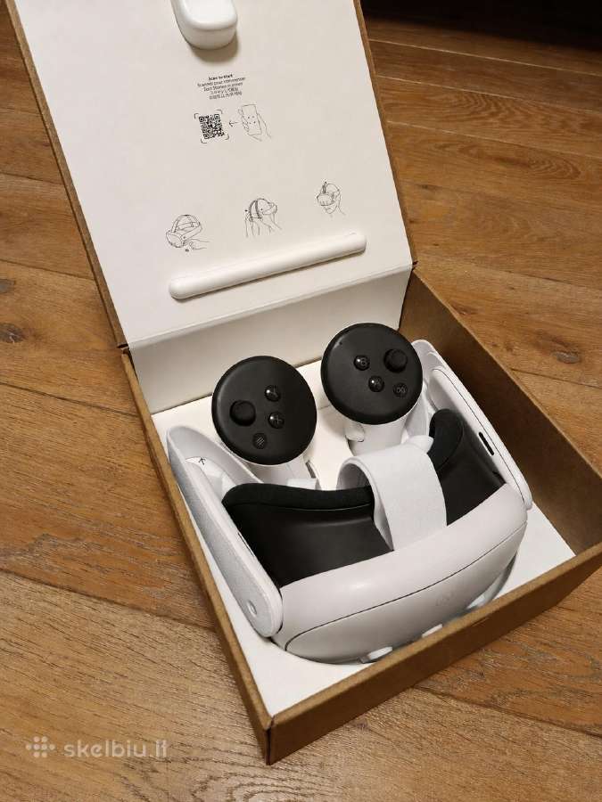 Meta Quest 3 512gb Vr akiniai – puiki būklė - nuotraukos Nr. 5