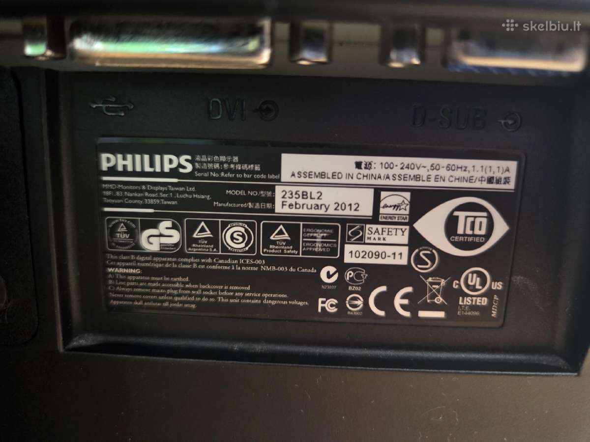 Philips monitorius - nuotraukos Nr. 3