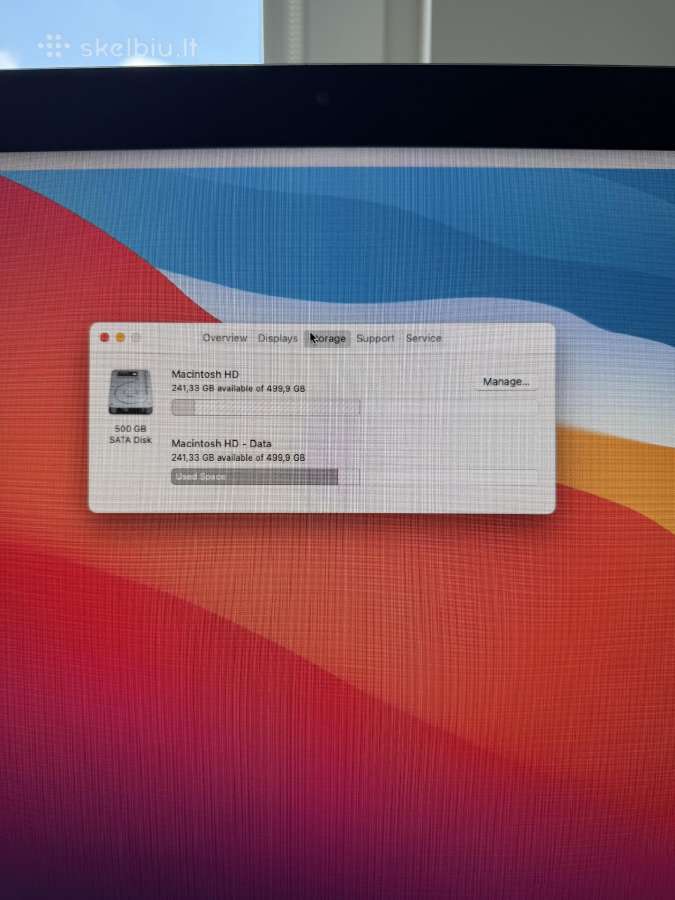 iMac 21.5 Mid 2014 - nuotraukos Nr. 3