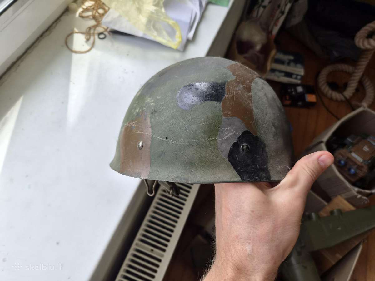 Švedų armijos II Pk šalmas m37 - nuotraukos Nr. 2