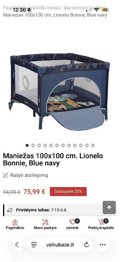 Maniežas Lionelo Bonnie - nuotraukos Nr. 2