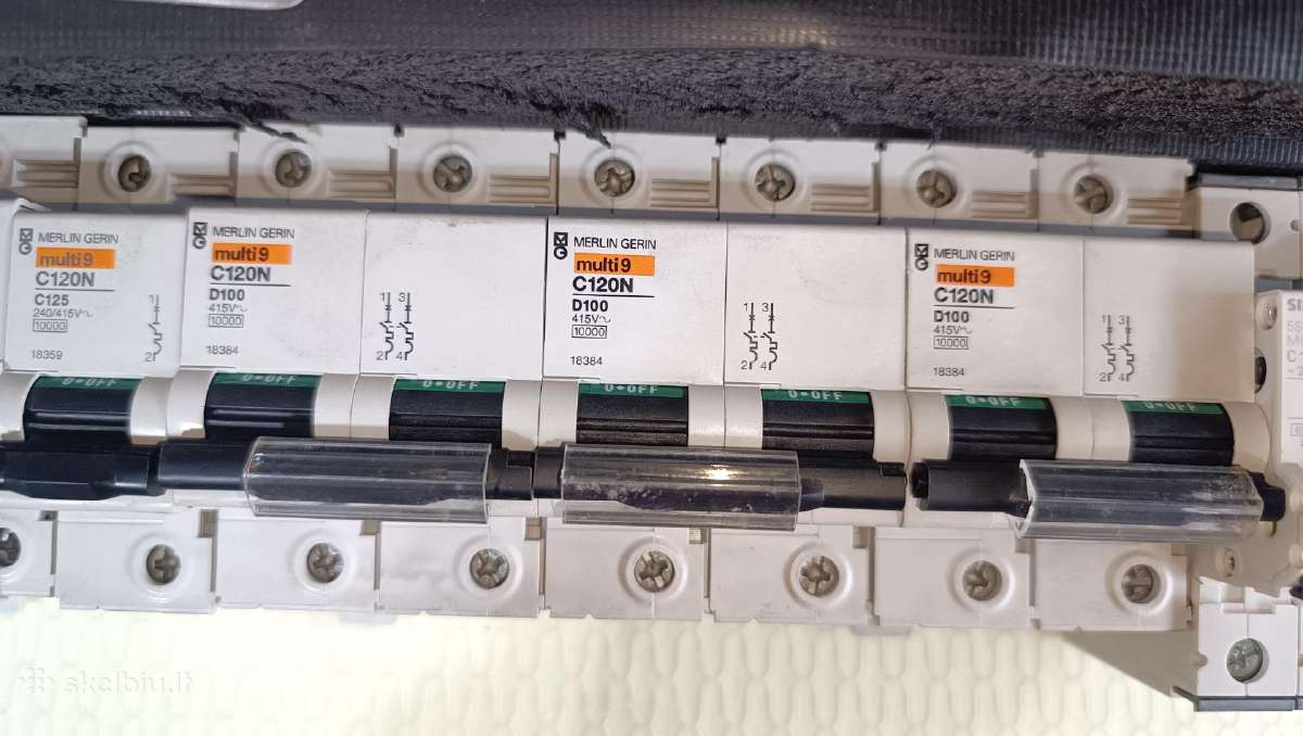 Merlin Gerin(schneider), Siemens, Eaton automatai - nuotraukos Nr. 5