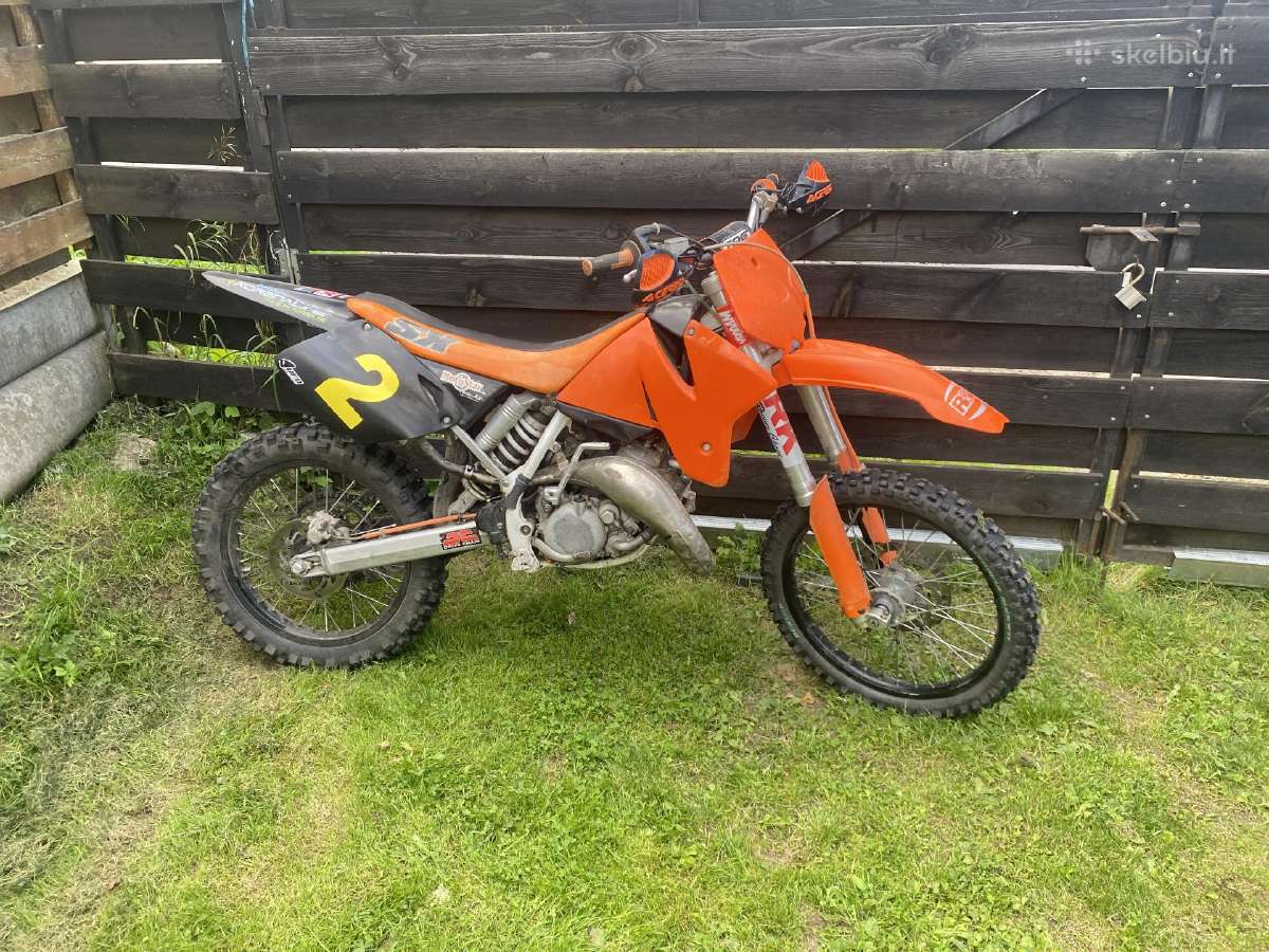 Parduodamas krosinis motociklas KTM Sx125 - nuotraukos Nr. 2