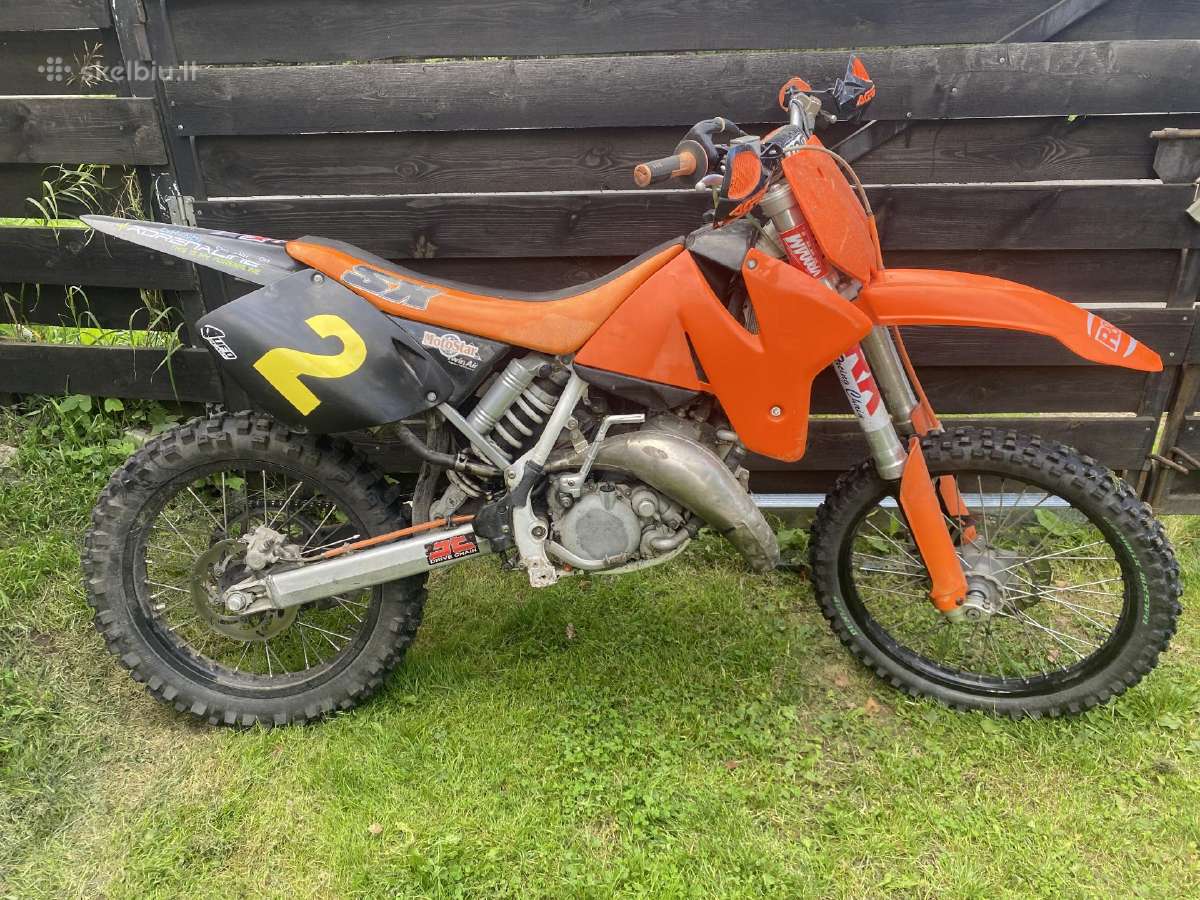 Parduodamas krosinis motociklas KTM Sx125 - nuotraukos Nr. 3