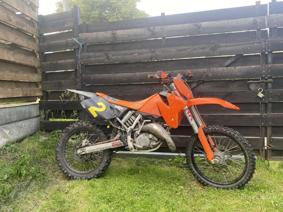 Parduodamas krosinis motociklas KTM Sx125 - nuotraukos Nr. 8