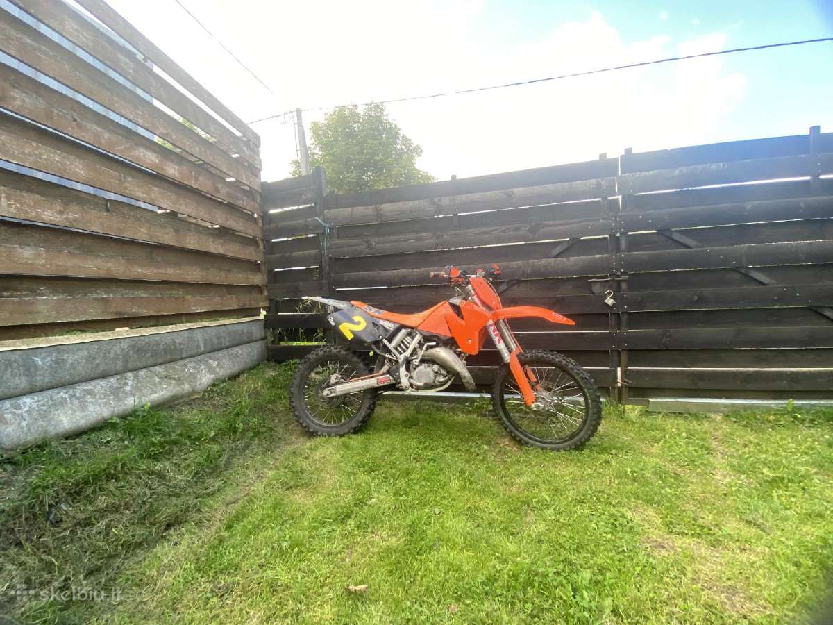Parduodamas krosinis motociklas KTM Sx125 - nuotraukos Nr. 9