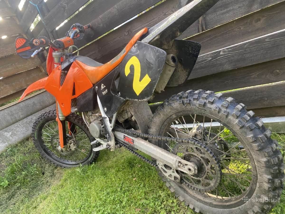Parduodamas krosinis motociklas KTM Sx125 - nuotraukos Nr. 11