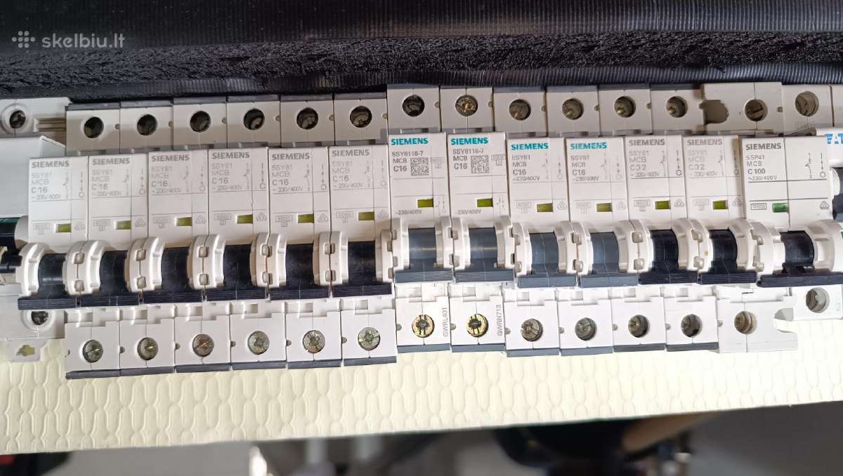 Merlin Gerin(schneider), Siemens, Eaton automatai - nuotraukos Nr. 7
