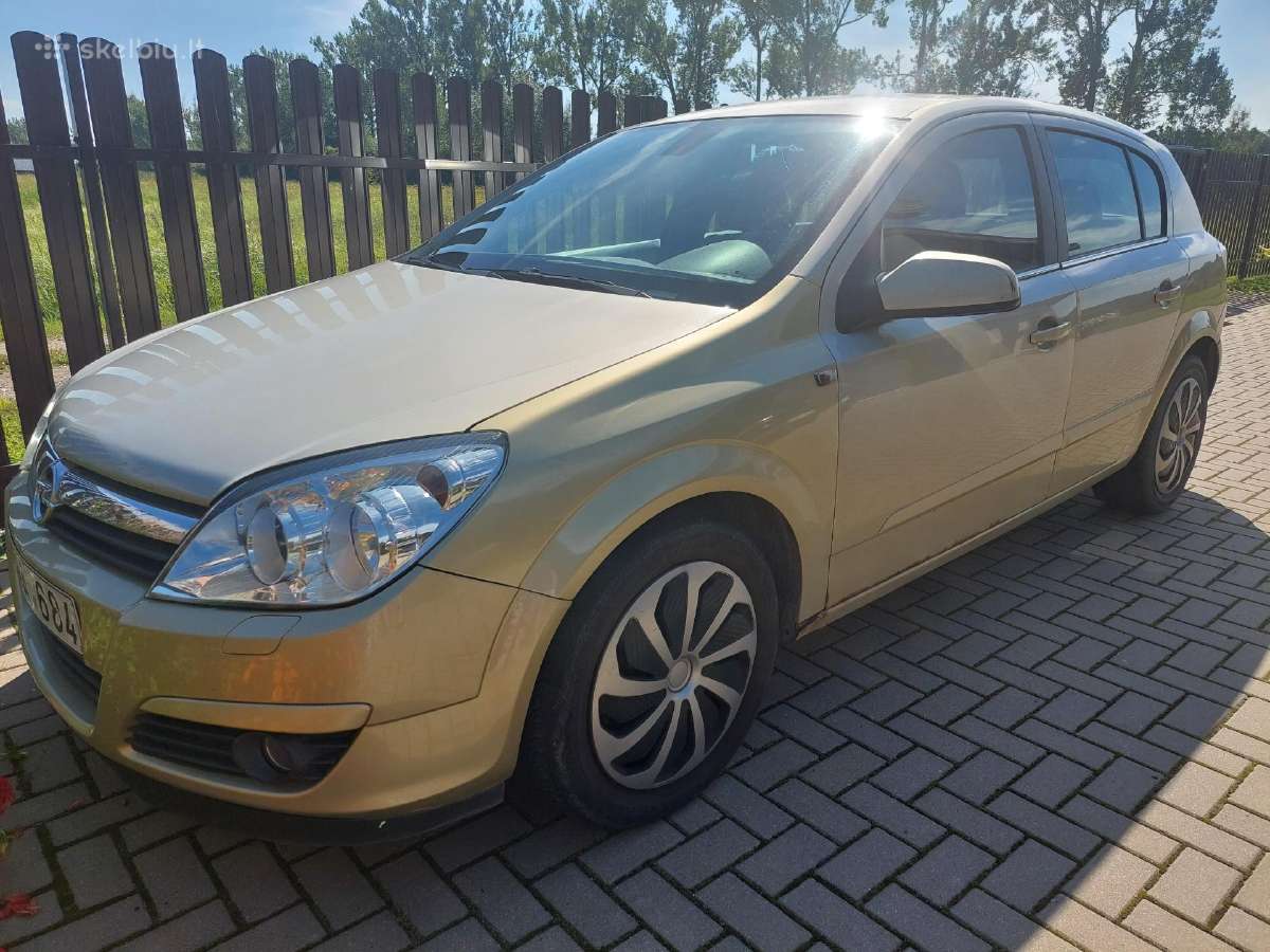 Parduodamas Opel Astra 2005m 1.9 dyzelinas88kw - nuotraukos Nr. 3