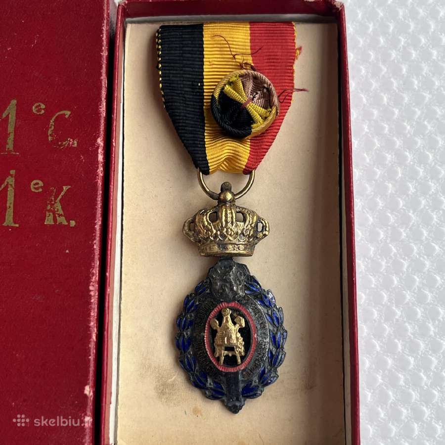 Belgium Labor Medal First Category 1940s - nuotraukos Nr. 2