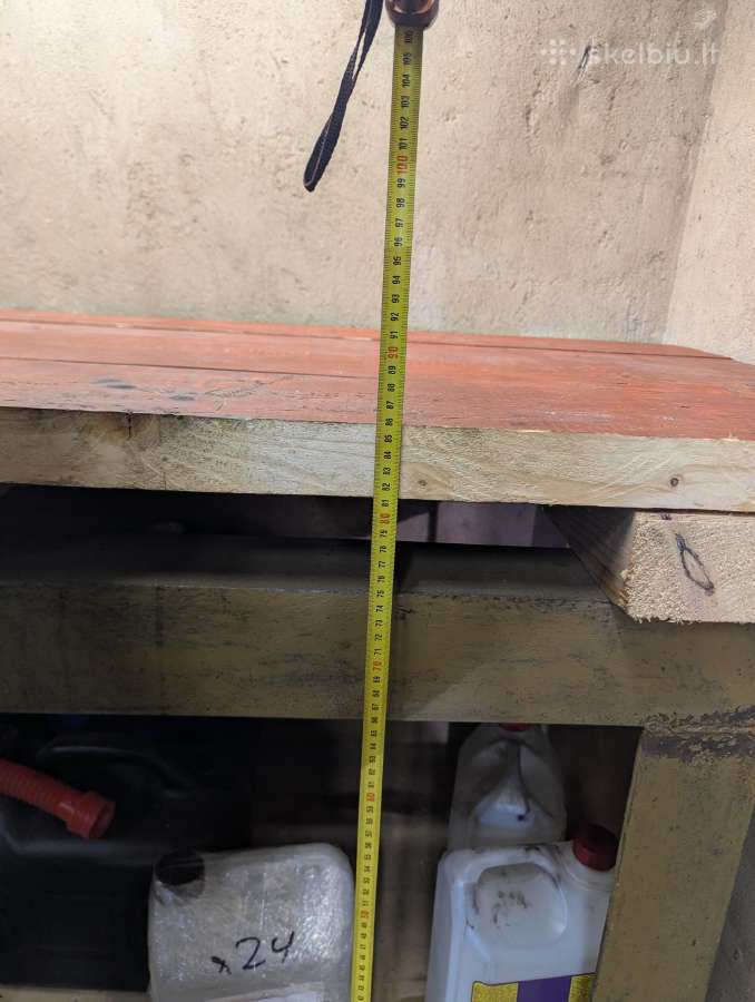 Darbo stalas garažui ar dirbtuvėms - nuotraukos Nr. 6